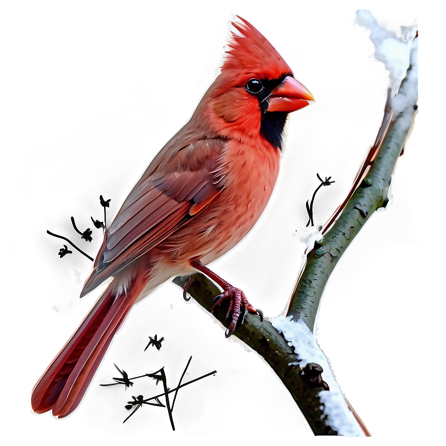 Soft Cardinal Art Png 05242024