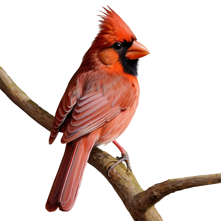 Soft Cardinal Art Png Mom45