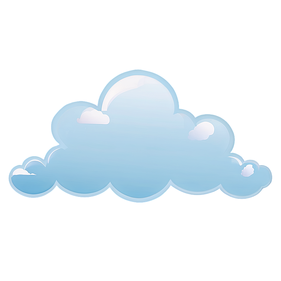 Soft Cloud Clipart Png Beb92