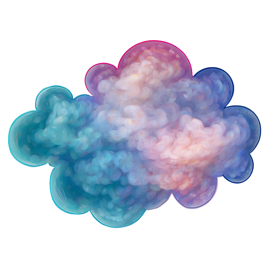 Soft Dream Cloud Design Png 45