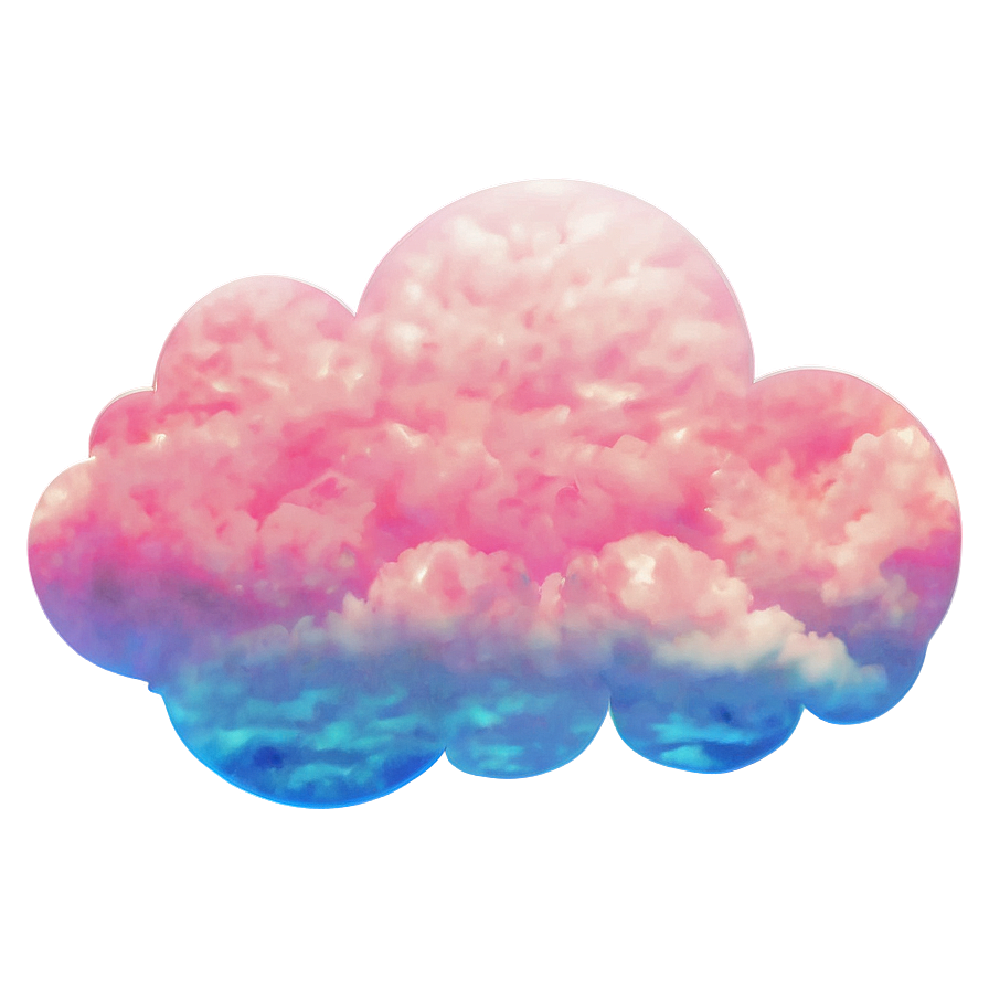 Soft Dream Cloud Design Png 92