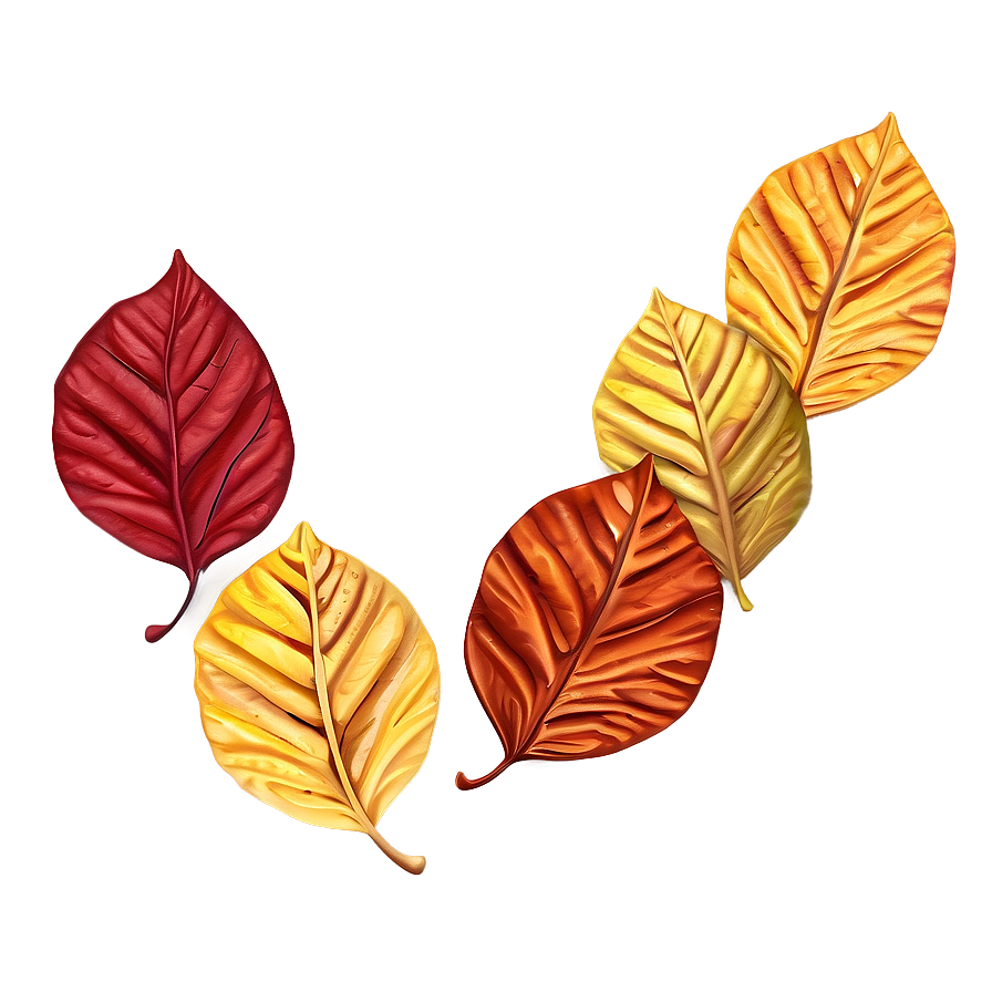 Soft Falling Leaves Png Tqh11