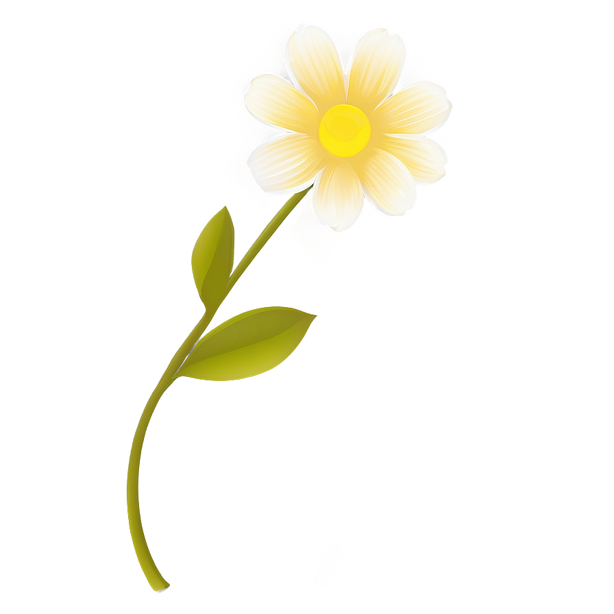 Soft Flower Stem Png 3