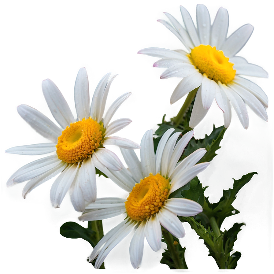 Soft Focus Daisies Png 33