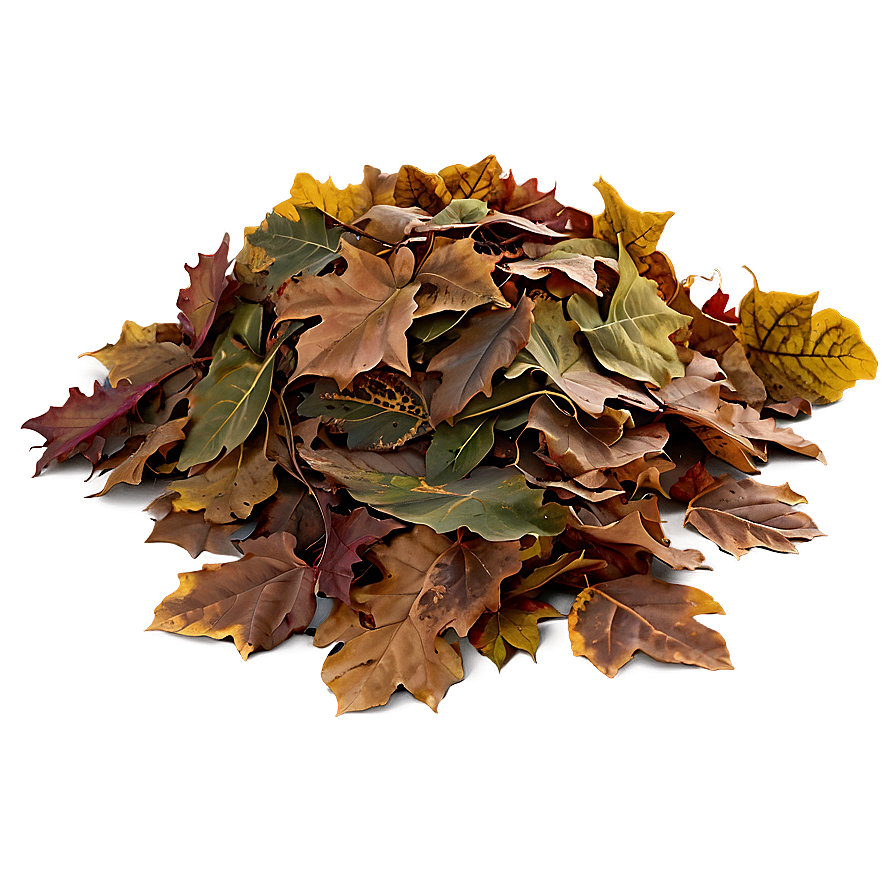 Soft Leaf Pile Png Usf