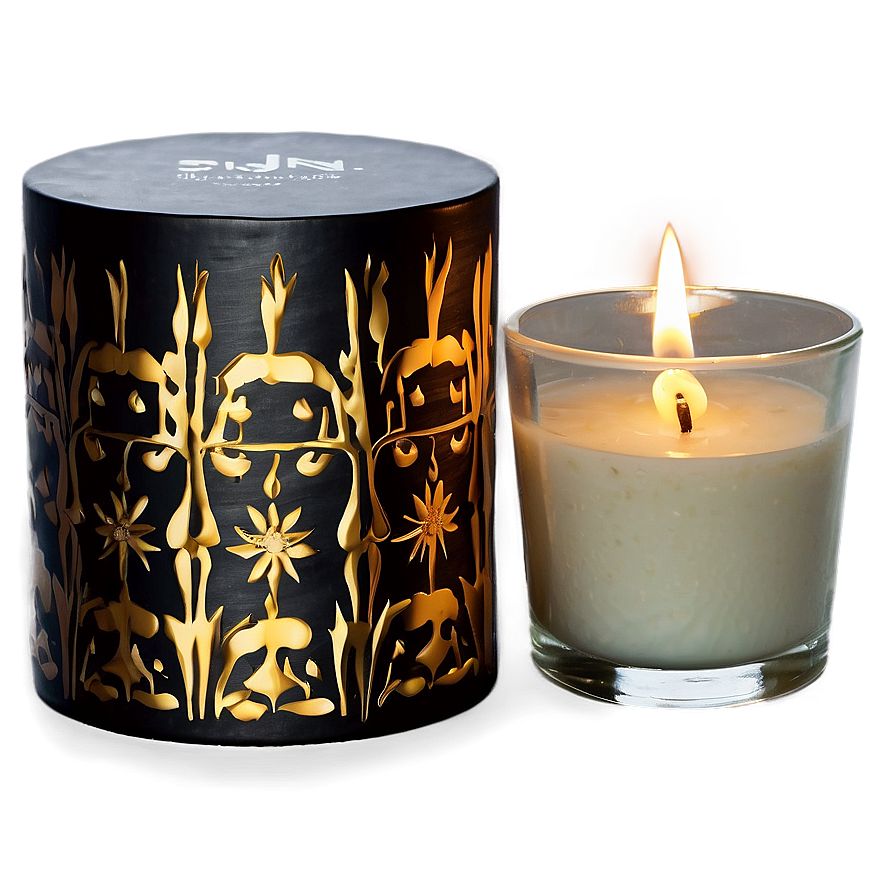 Soft Linen Candle Png 89