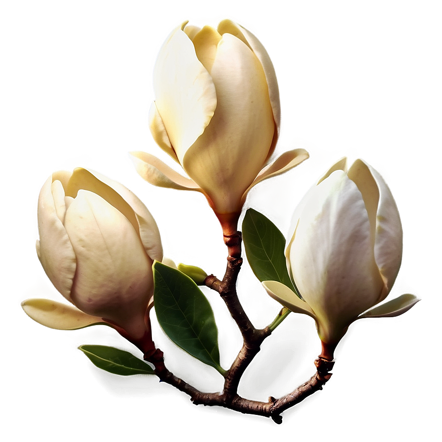 Soft Magnolia Glow Png Rlx25