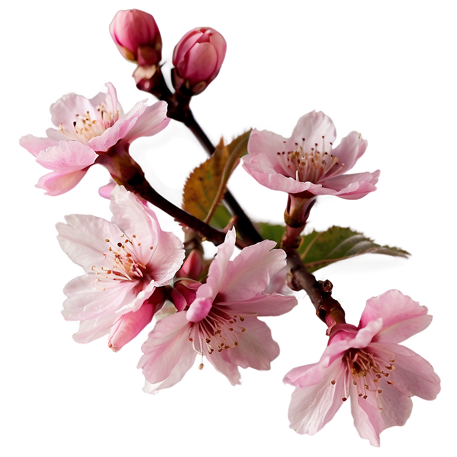 Soft Pink Cherry Blossom Png Bxd29