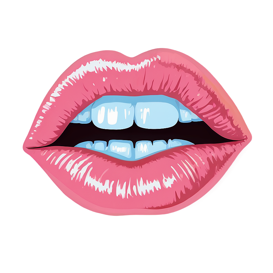 Soft Pink Lips Graphic Png Rxu