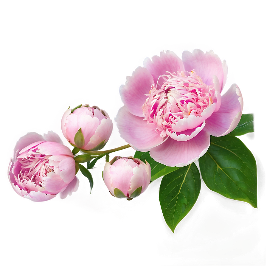 Soft Pink Peony Png 06252024