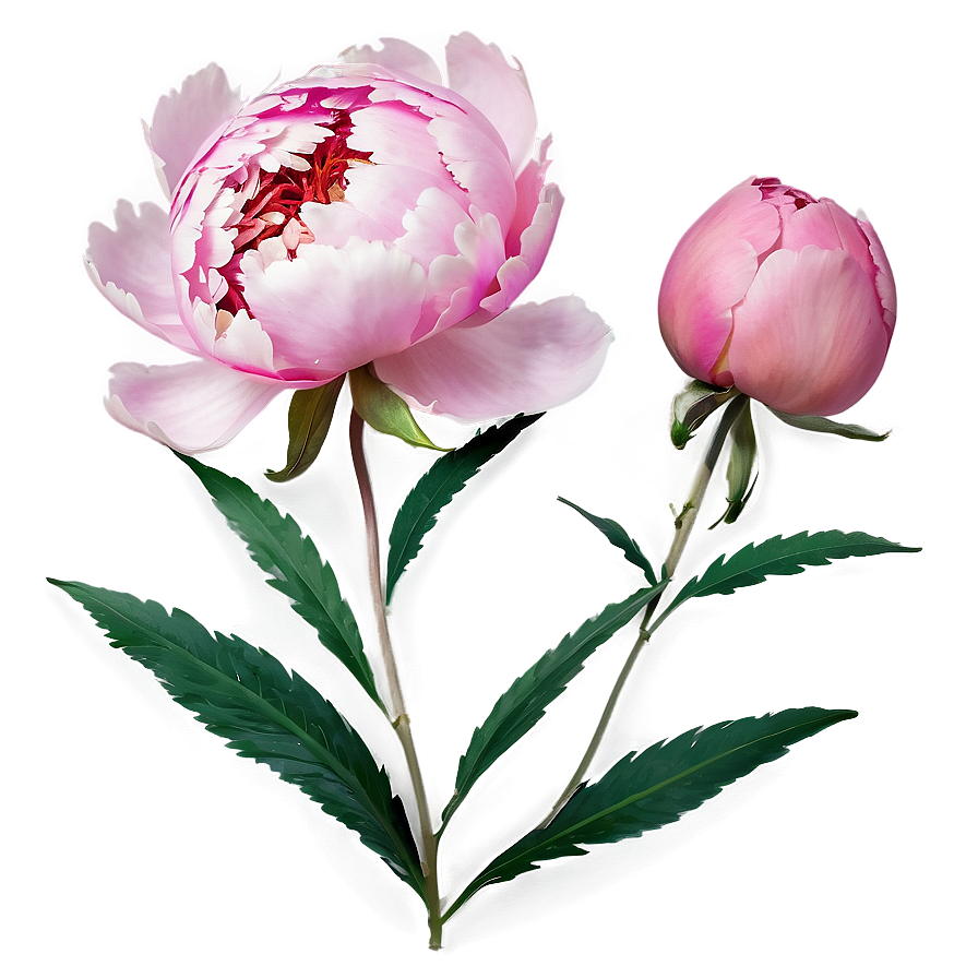 Soft Pink Peony Png Wde93