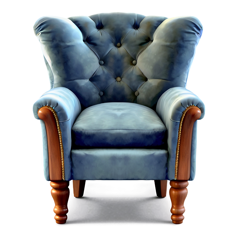 Soft Plush Armchair Png Ukf43