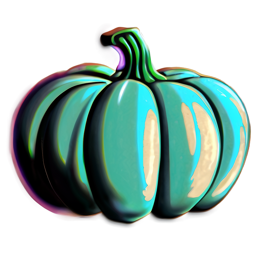 Soft Pumpkin Outline Rendering Png 15