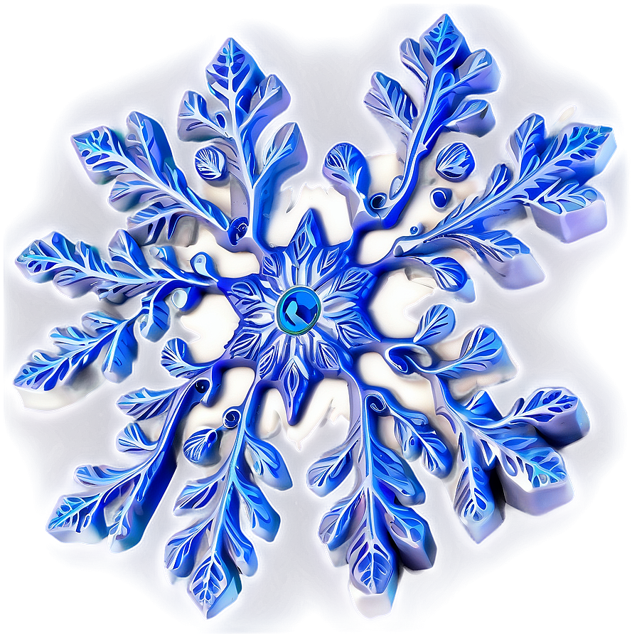 Soft Snowflake Figurine Png Jet