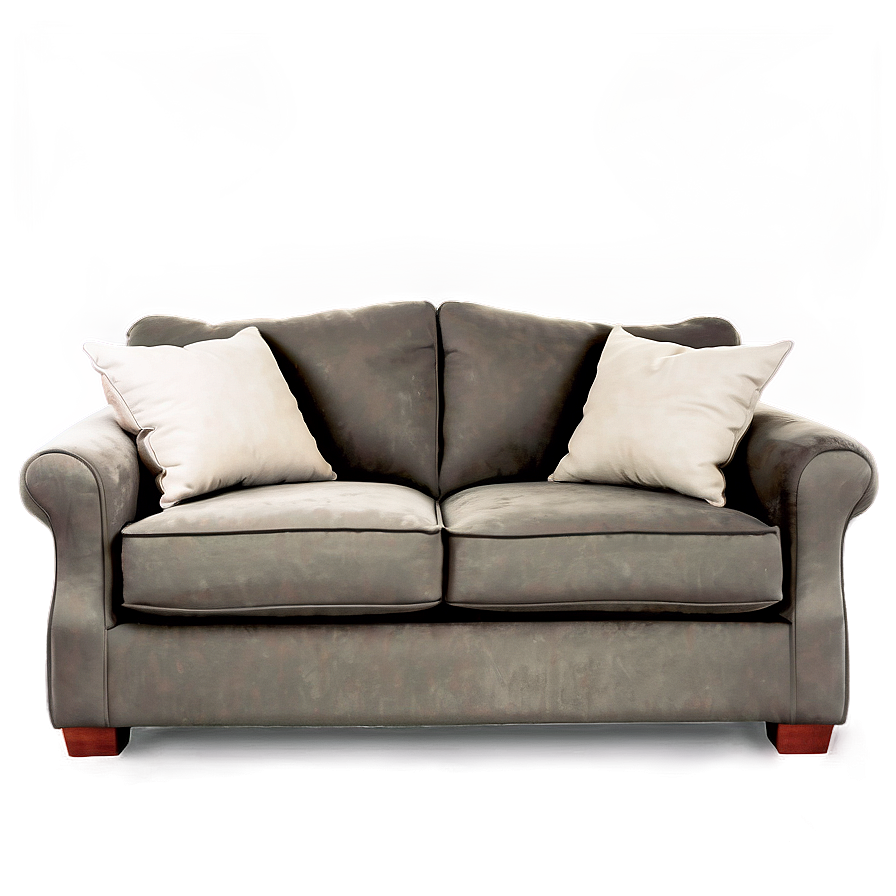 Soft Suede Couch Png 05252024