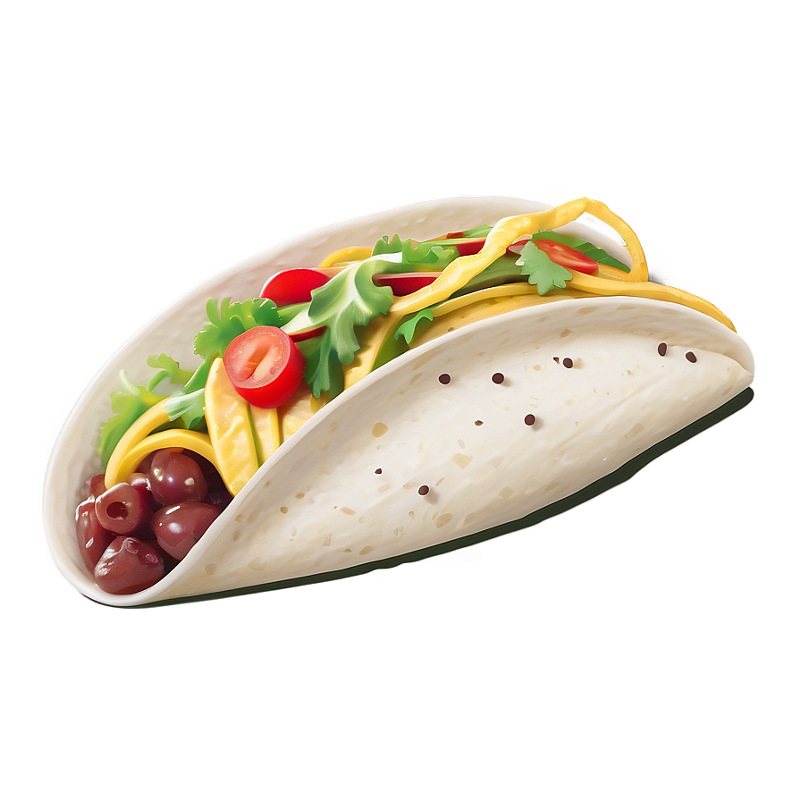 Soft Taco Clipart Png Trw9