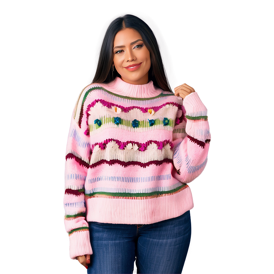 Soft Touch Pink Sweater Png 17