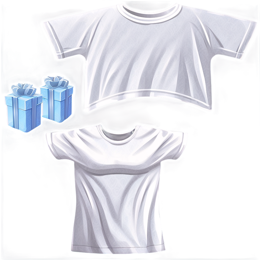 Soft White T-shirt Illustration Png 72