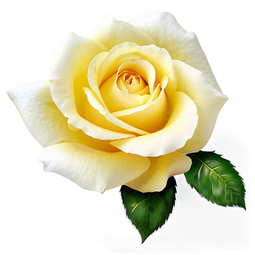 Soft Yellow Rose Png Fam37