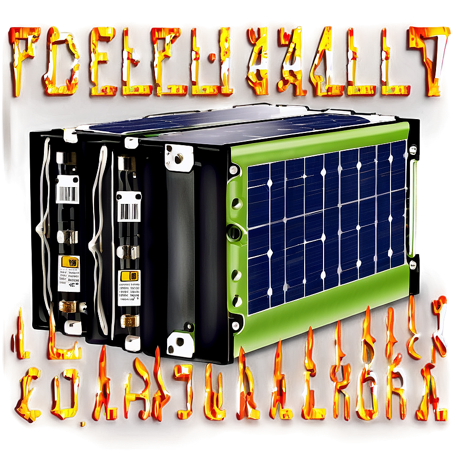 Solar Panel Battery Png 05242024