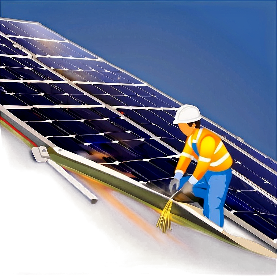 Solar Panel Maintenance Png 81