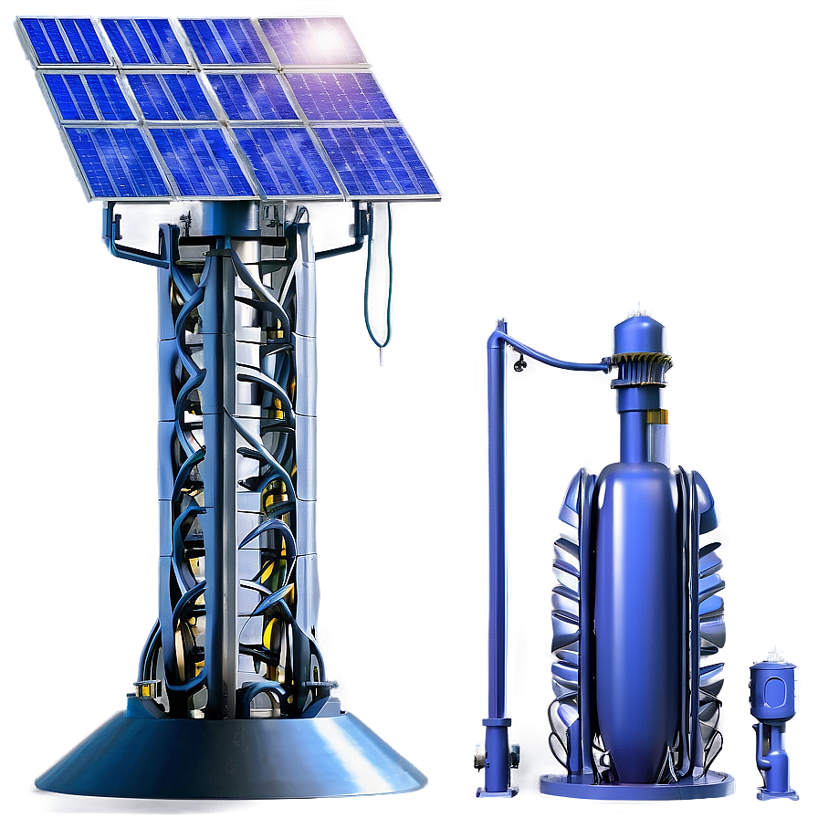 Solar Power Tower Png 05242024