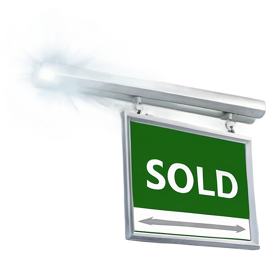 Sold Sign Png 06122024