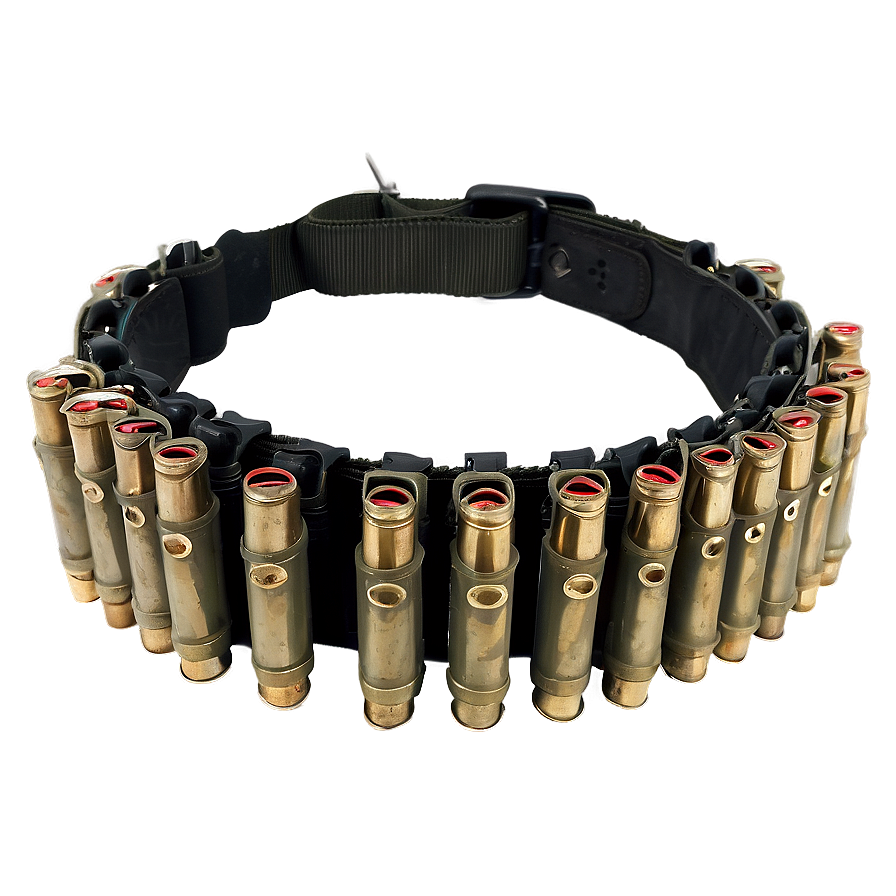 Soldier Bullet Belt Png 06272024