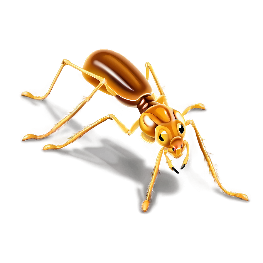 Soldier Termite Illustration Png 14