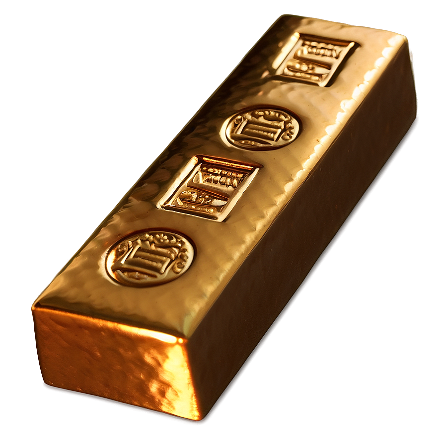 Solid Gold Brick Png Pew