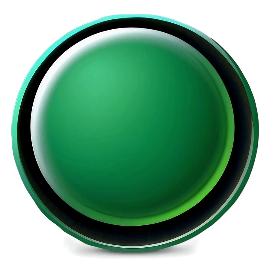 Solid Green Circle Icon Png 05252024