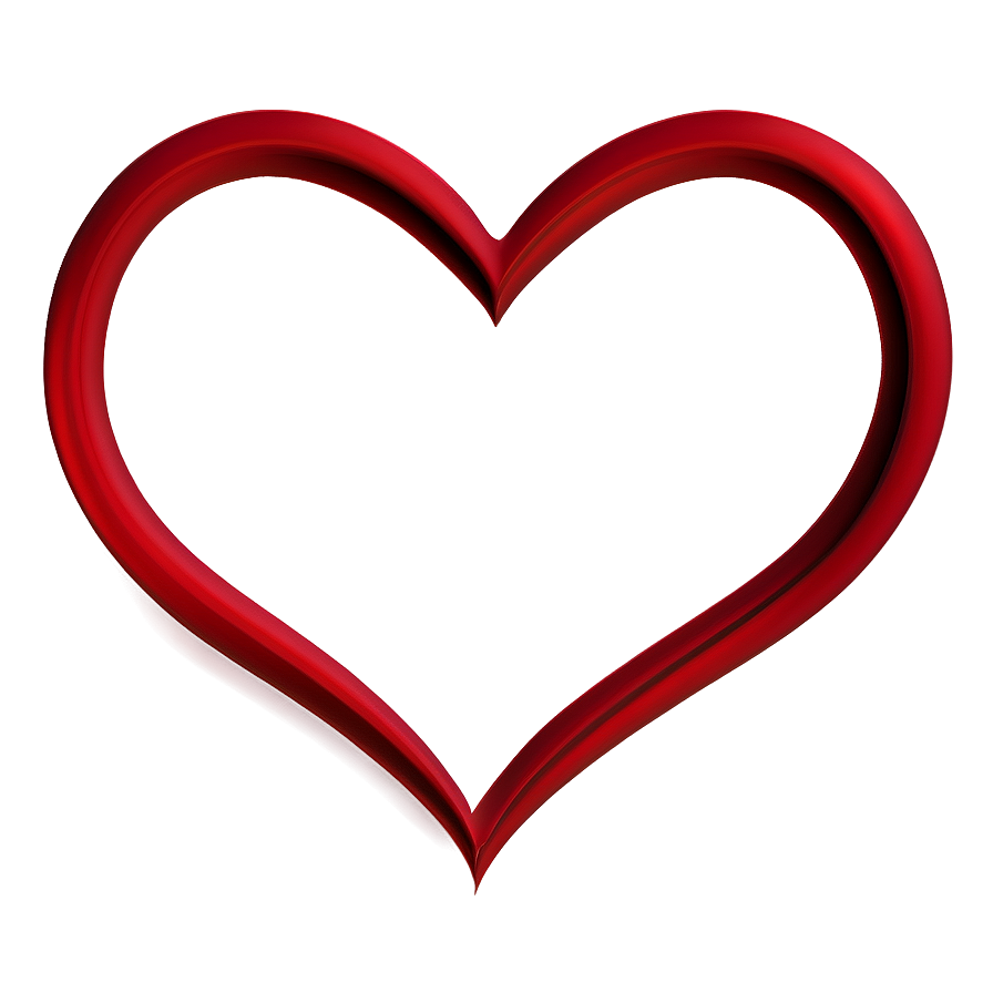 Solid Heart Frame Png 05252024