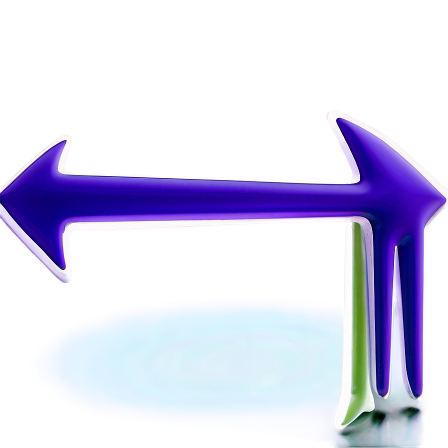 Solid Purple Arrow Png 44