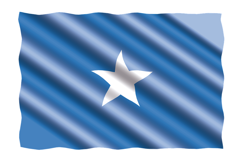 Somali Flag Waving