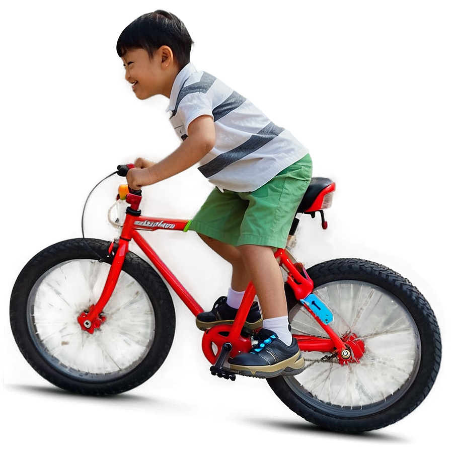 Son Riding Bicycle Png 06242024