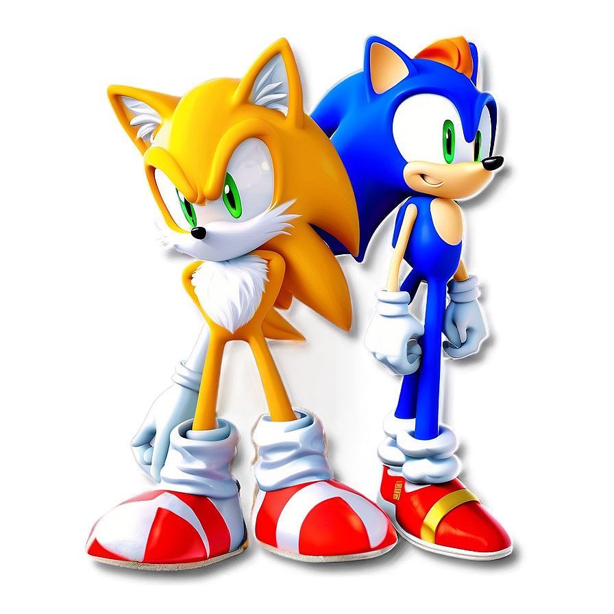 Sonic And Tails Adventure Png Ugj31