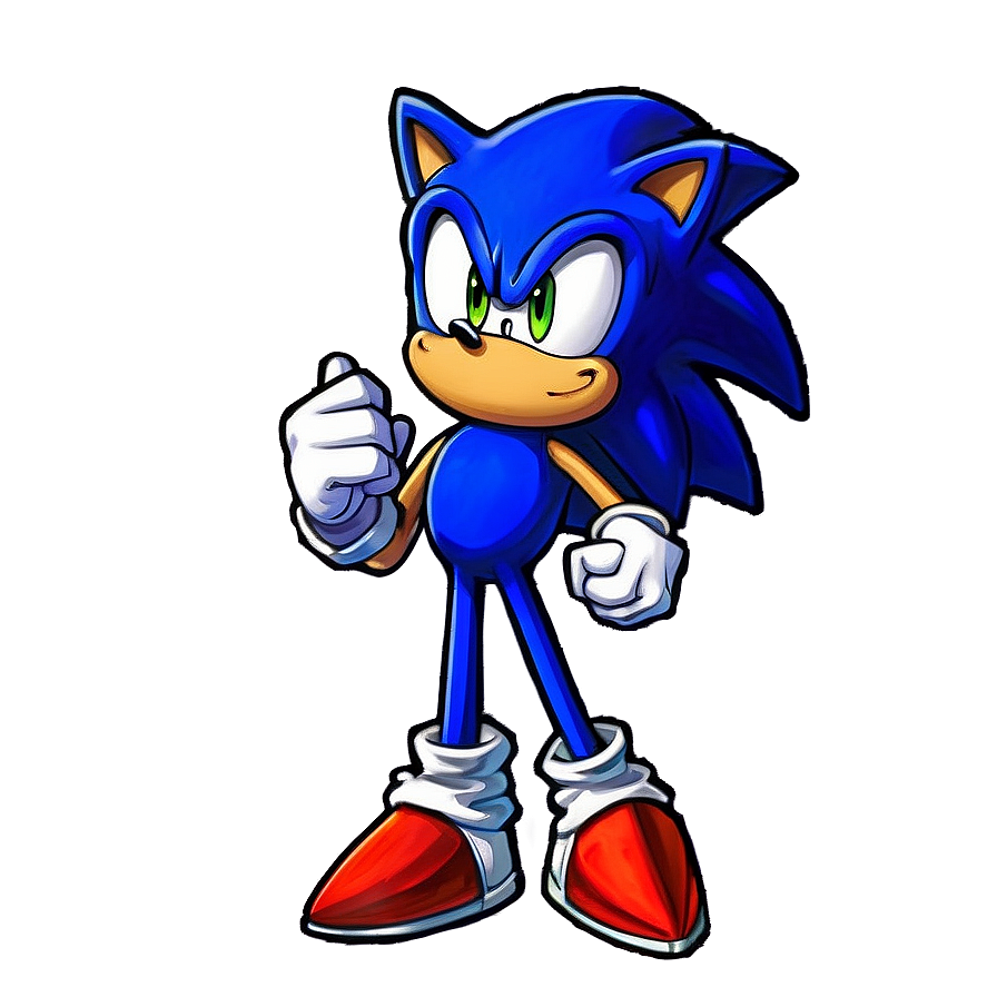 Sonic Battle Stance Png 18