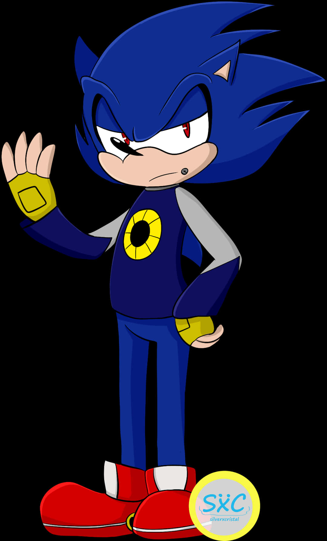 Sonic_ Character_ Animation_ Pose