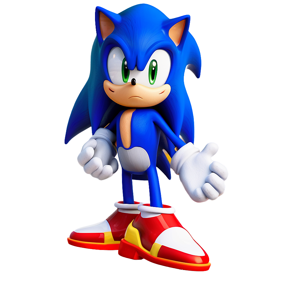 Sonic Chibi Style Png 04292024