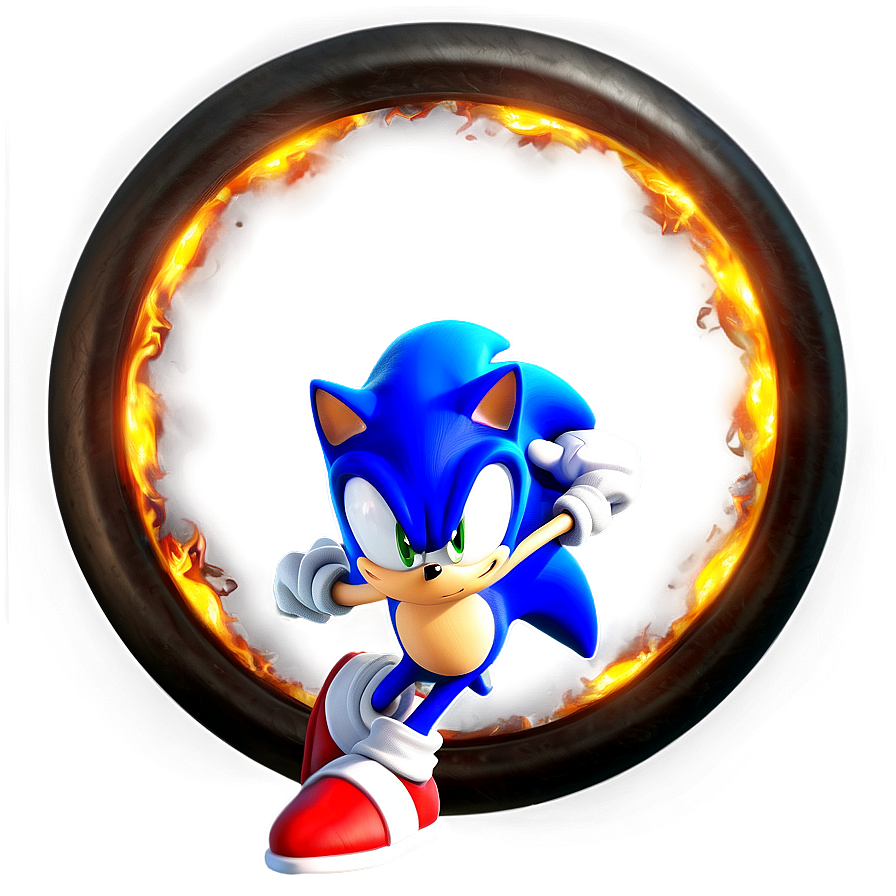 Sonic Fire Ring Jump Png 04292024