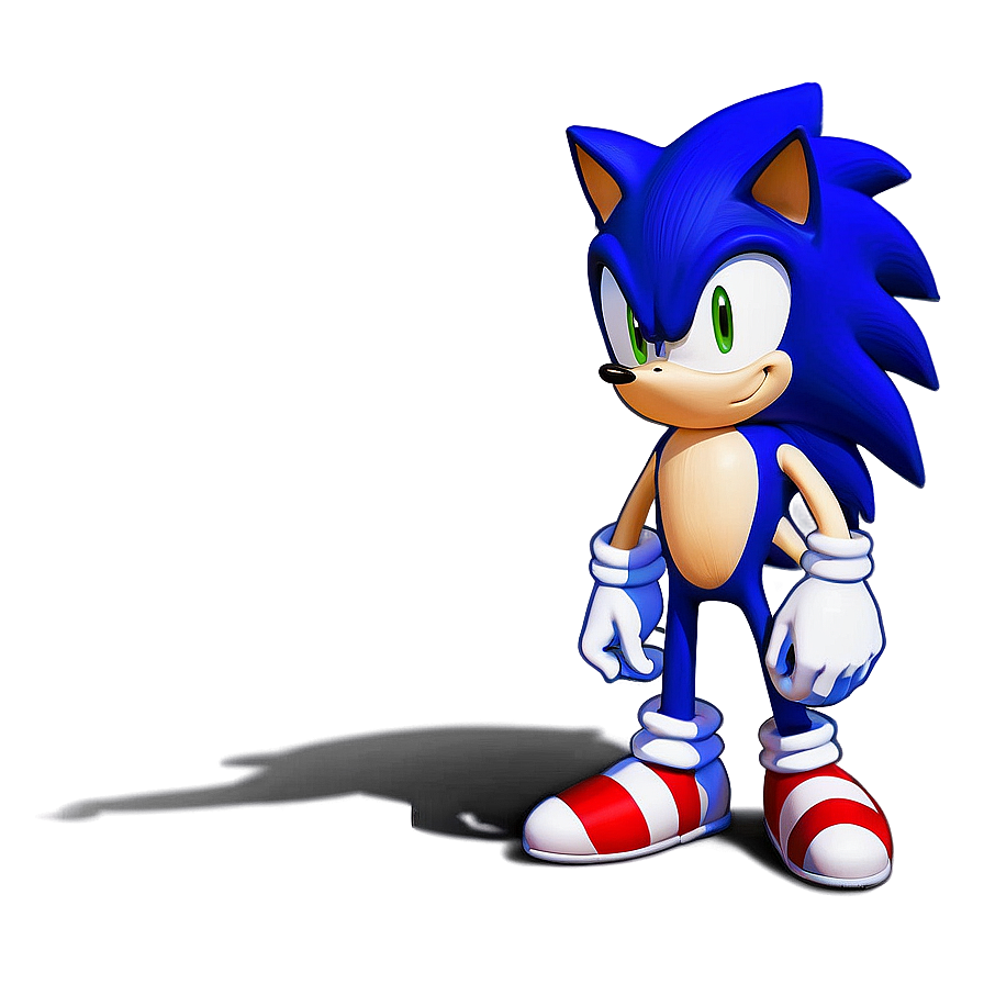 Sonic Side View Transparent Png 05262024