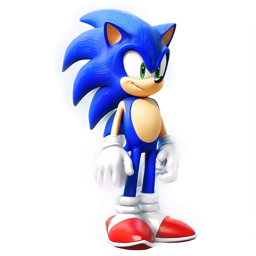 Sonic The Hedgehog 3d Model Png 34