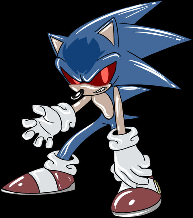 Sonic The Hedgehog Angry Pose