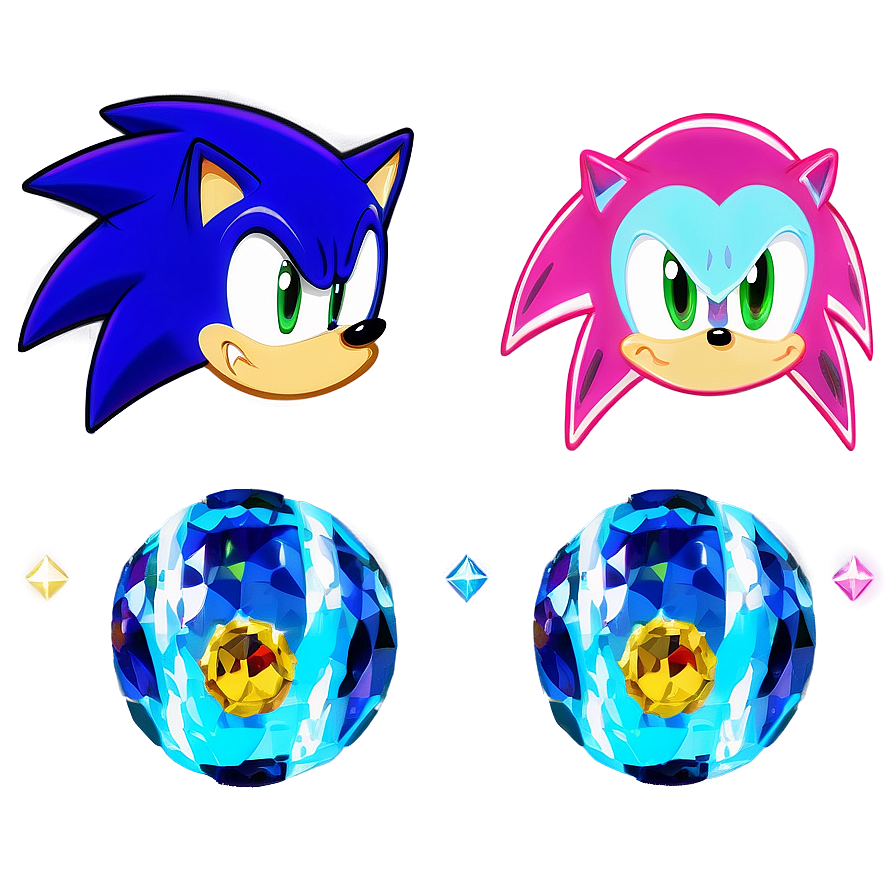 Sonic The Hedgehog Chaos Emeralds Png Ygt