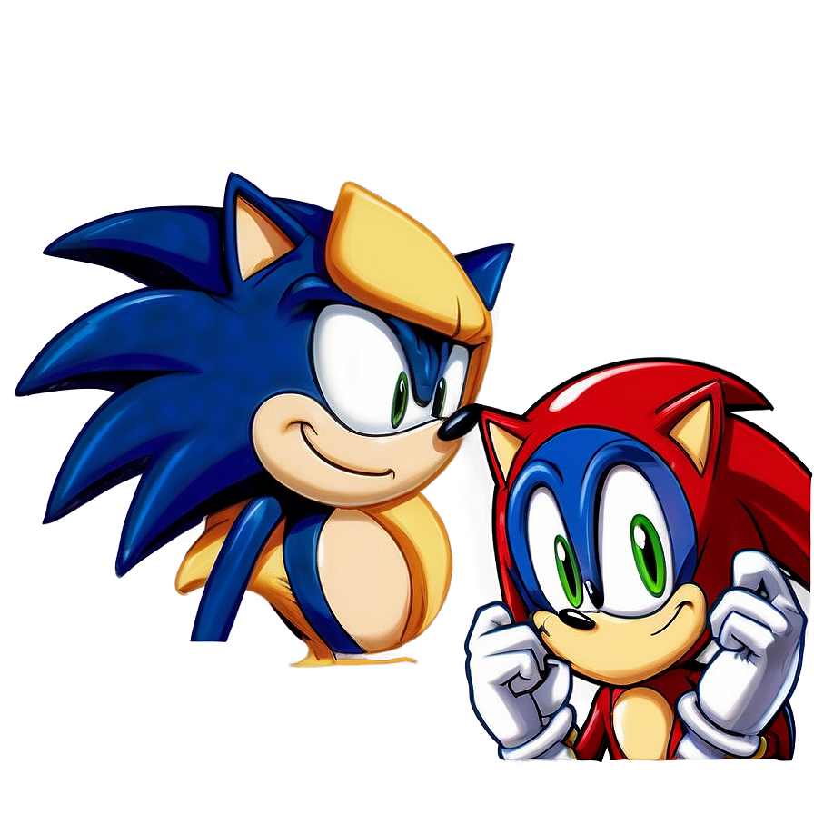 Sonic The Hedgehog Face Close-up Png 05232024