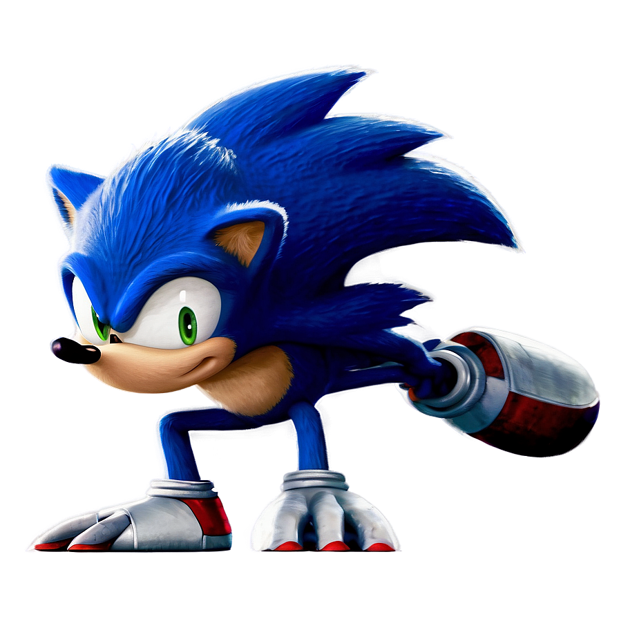 Sonic The Hedgehog Movie Version Png Xxc