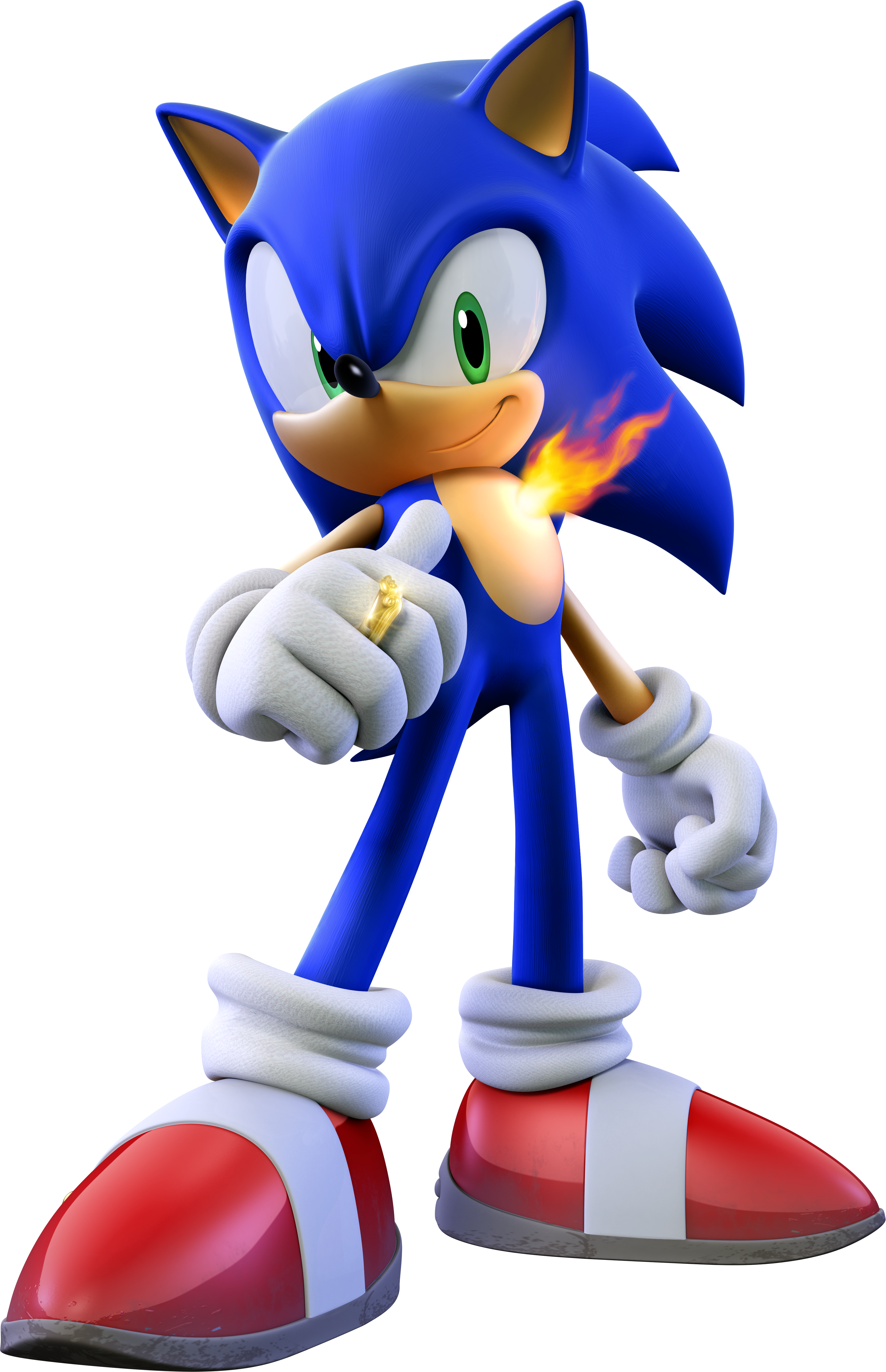 Sonic_the_ Hedgehog_ Posing