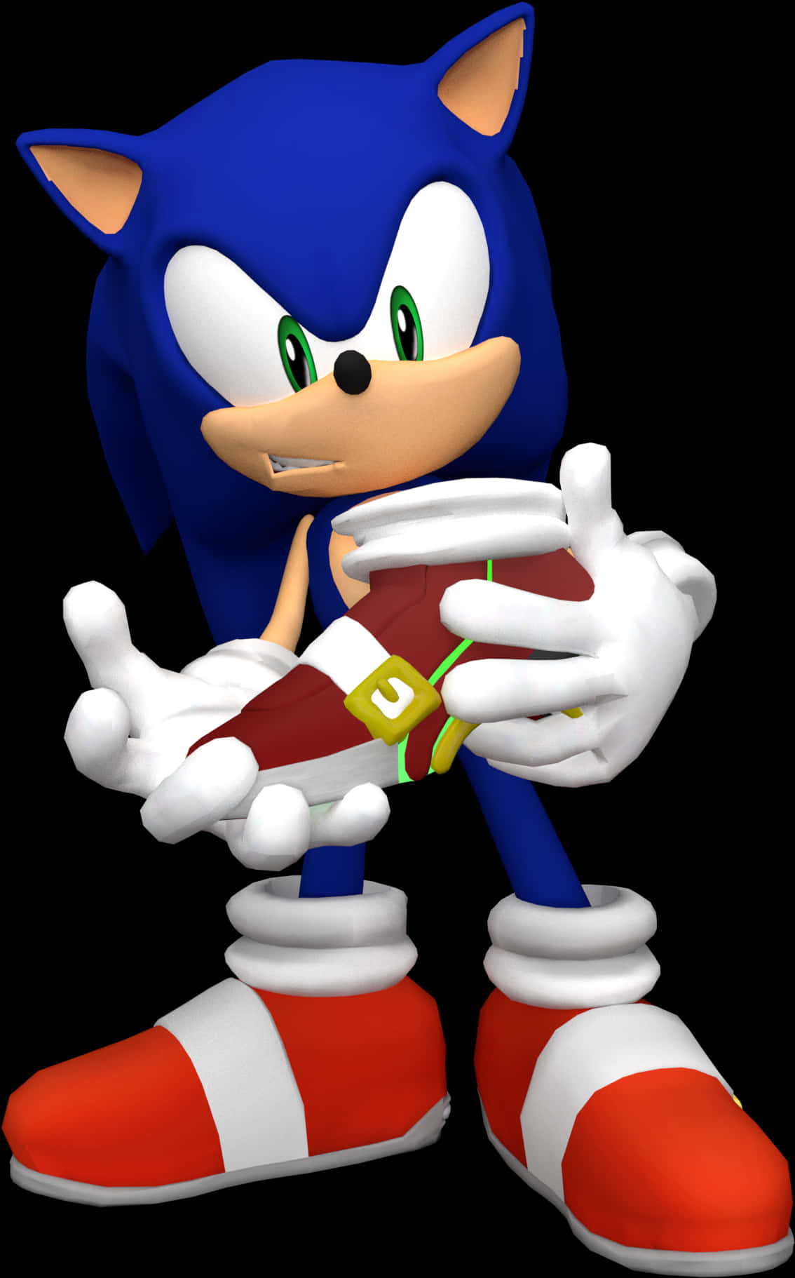 Sonic_ The_ Hedgehog_ Standing_ Pose