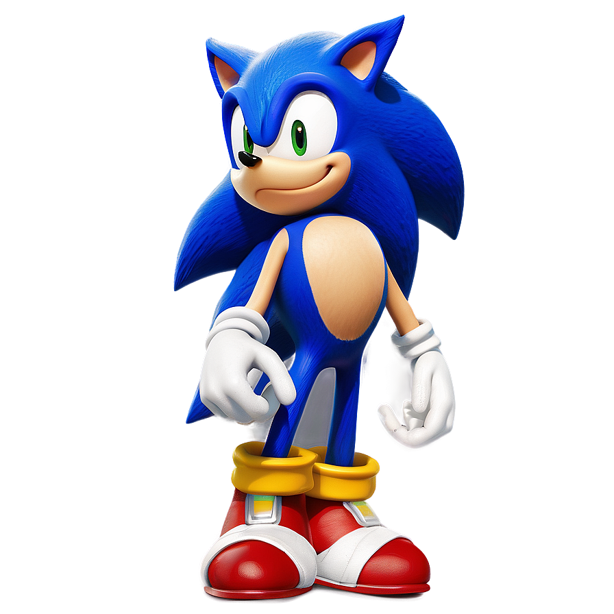 Sonic The Hedgehog Victory Pose Png Bjl10