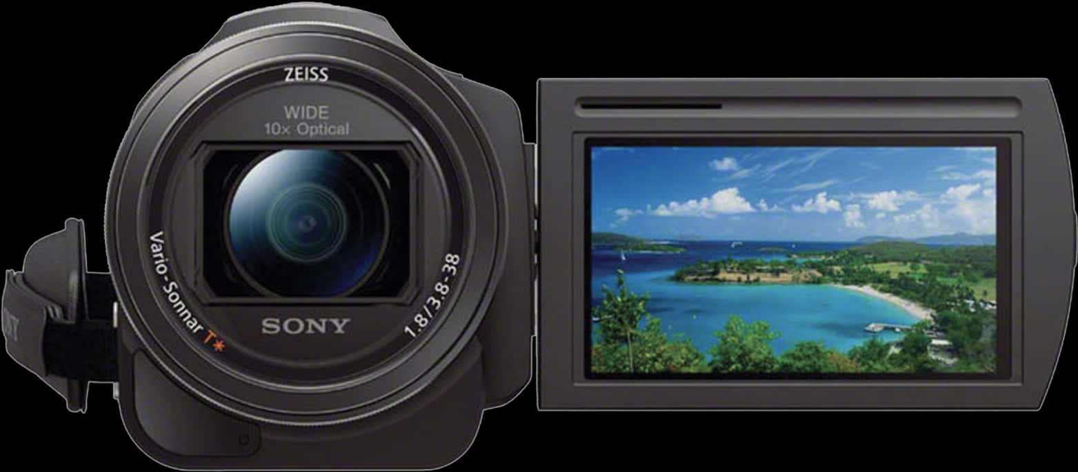 Sony Camcorder Zeiss Lens